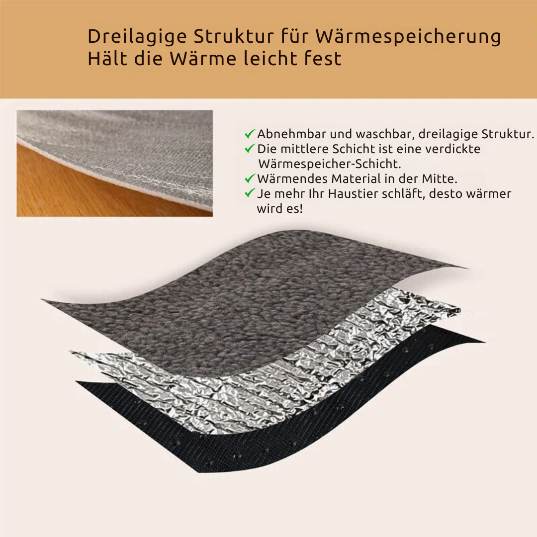 flinzy - Selbstwärmende Haustiermatte