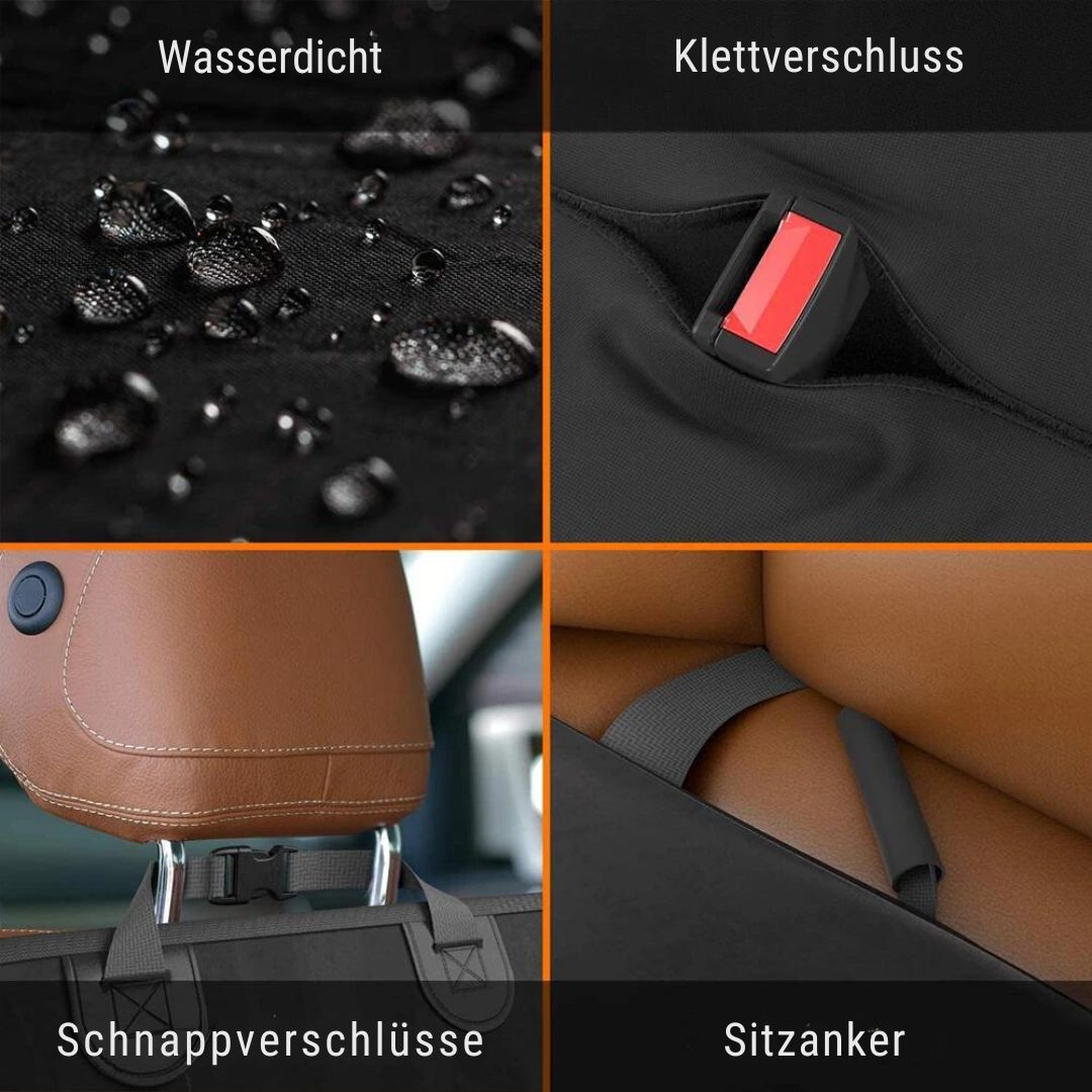 flinzy - Waterproof rear seat protection mat