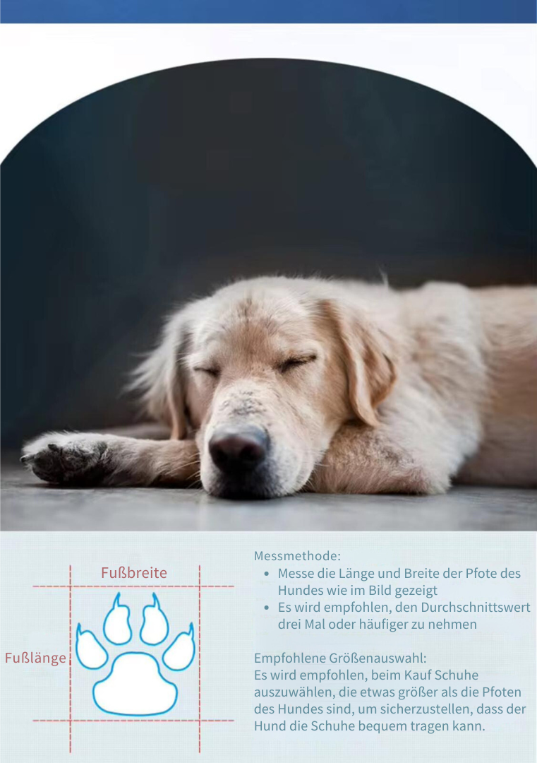 flinzy - Wasserdichte Hundeschuhe