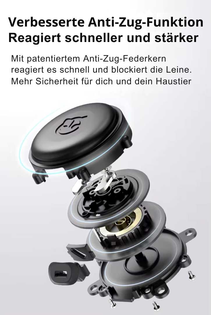 flinzy - Hundegeschirr mit Automatikleine