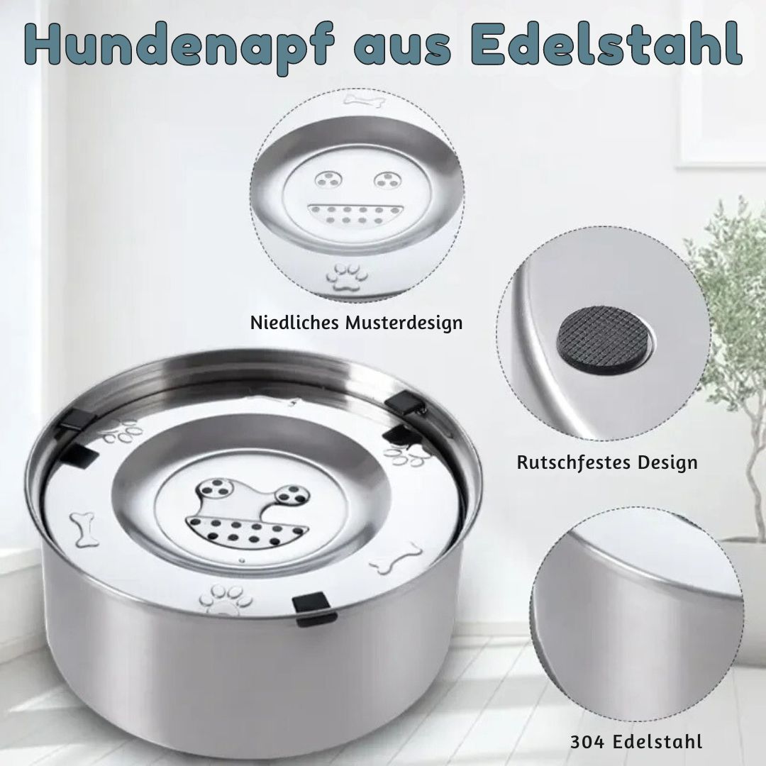 flinzy - stainless steel dog bowl