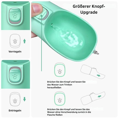 flinzy - Portable Dog Water Bottle