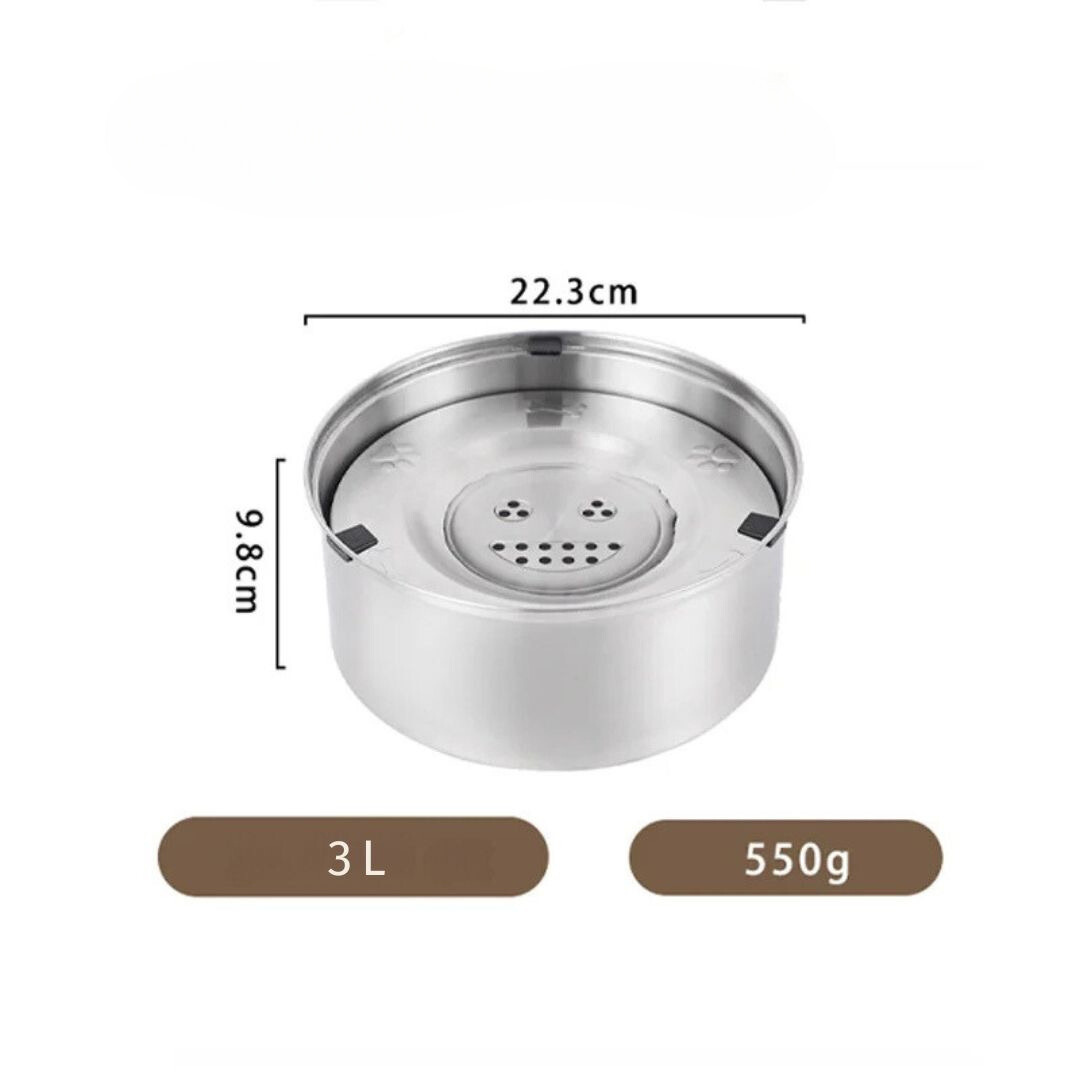 flinzy - stainless steel dog bowl