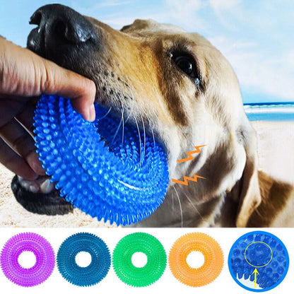 flinzy - tooth cleaner dog toy